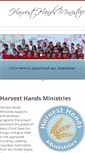 Mobile Screenshot of harvesthandsministries.org